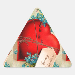 Sticker Triangulaire Vintage Big Red