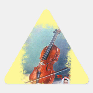Sticker Triangulaire Violon/Violon