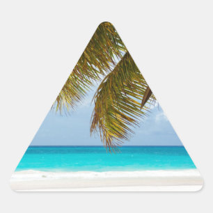 Sticker Triangulaire Wish you were !