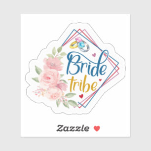 Sticker Tribe de mariée