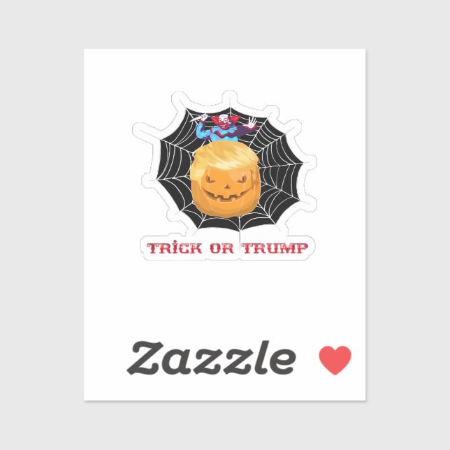 Sticker Trick Ou Halloween Clown effrayant (Feuille)