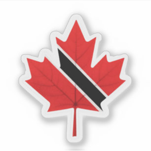 Sticker Trinidadien-canadien
