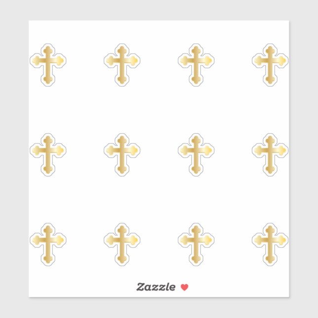 Sticker Trinity Gold (Feuille)