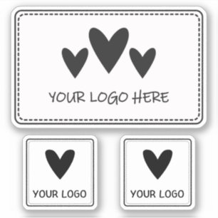 Sticker Trois Logos Rectangle et Carré