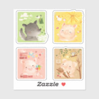 Trois petits cochons et gros loup