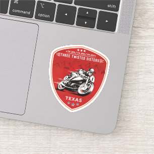 Sticker Trois soeurs tordues, tx 335, tx 336, tx 337 route