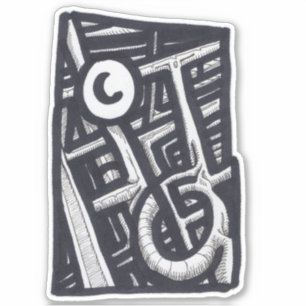 Sticker Trou en un?