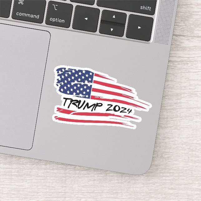 Sticker Trump 2024 (Détail)