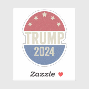 Sticker Trump 2024 Voter à nouveau drôle d'élection Trump