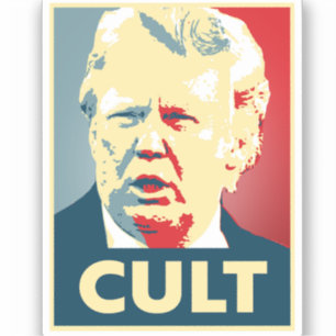 Sticker Trump Cult
