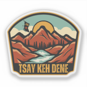 Sticker Tsay Keh Dene, Colombie-Britannique