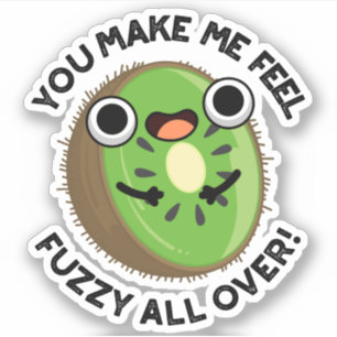 Sticker Tu Me Fais Me Faire Sentir Fou Sur Un Jeu De Fruit