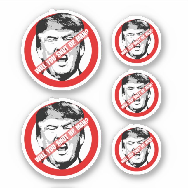 Sticker Tu vas juste te taire, mec ? (Devant)