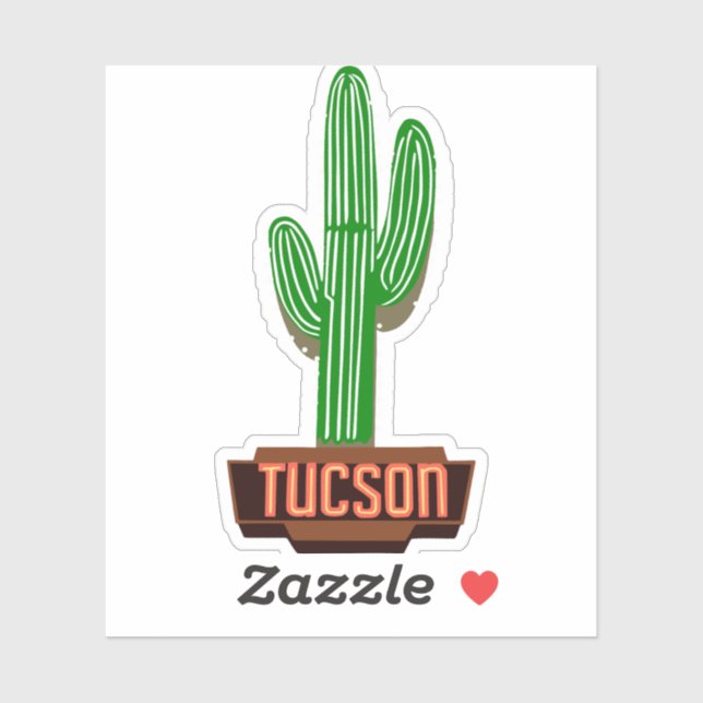 Sticker Tucson Arizona (Feuille)