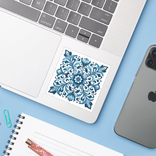 Sticker Tuile bleue portugaise