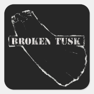 Sticker Tusk Broken
