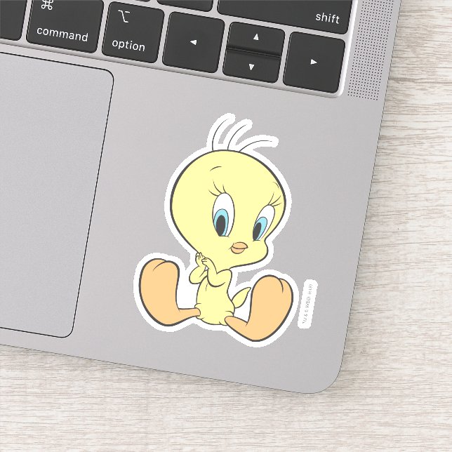 Sticker TWEETY™ Dans La Pose Nuageuse (Détail)