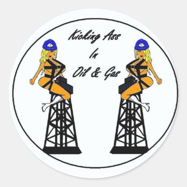 Sticker Twin Derricks (Devant)