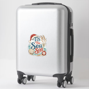 Sticker Typographie de Noël Côtière C'est la Saison de la 