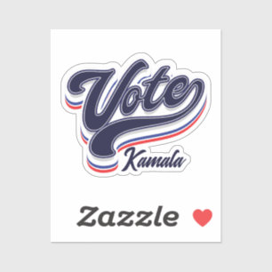 Sticker Typographie des votes - Élections