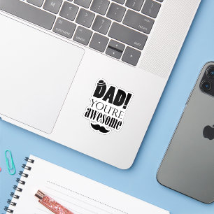 Sticker Typographie minimaliste pour la fête des pères !