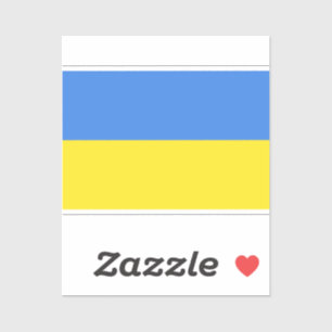 Sticker Ukraine drapeau ukrainien