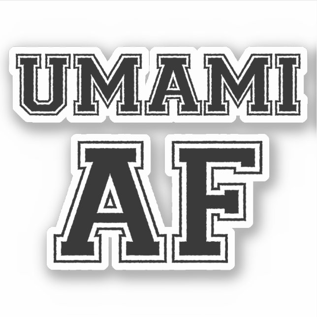STICKER UMAMI AF (Devant)
