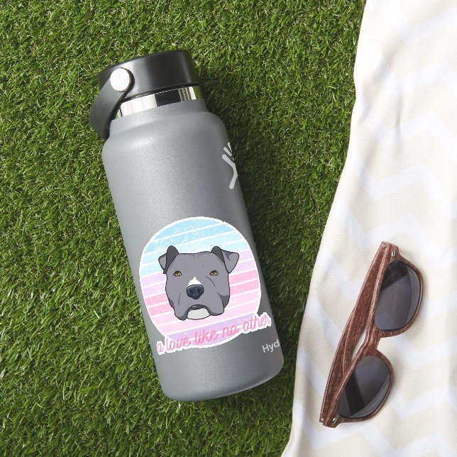 Sticker Un Amour Comme Pas D'Autre Taureau (HydroFlask Insitu)