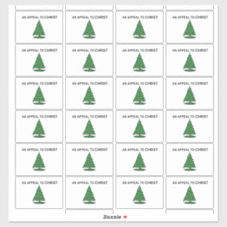 Sticker Un appel au Christ decrit