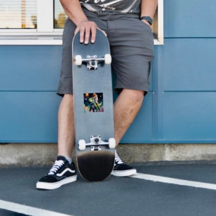 Sticker Un astronaute sur Dino dans l'espace