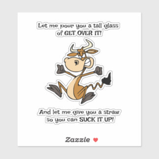 Sticker Un grand verre de PASSER À AUTRE CHOSE !