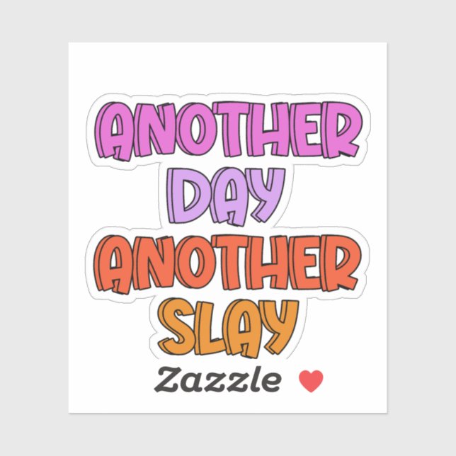 Sticker Un Jour De Plus, Une Autre Couche (Feuille)