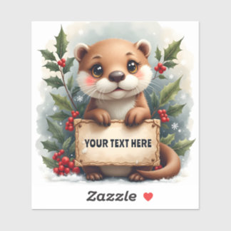 Sticker Un Noël personnalisé et admirable