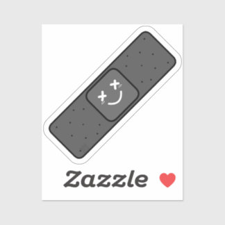 Sticker Un pansement foncé