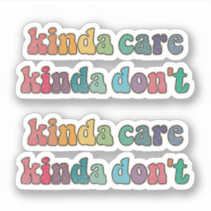 Sticker Un peu de soins ne