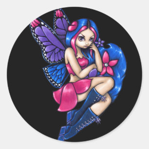 Sticker "Un peu timide"