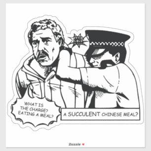 Sticker Un Succulent Repas Chinois