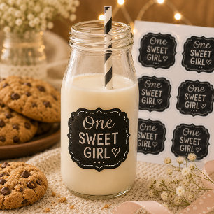 Sticker Une Fiche d'Autocollants Anniversaire Chalkboard p