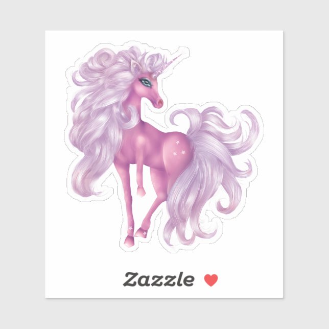 Sticker Unicorn (Feuille)