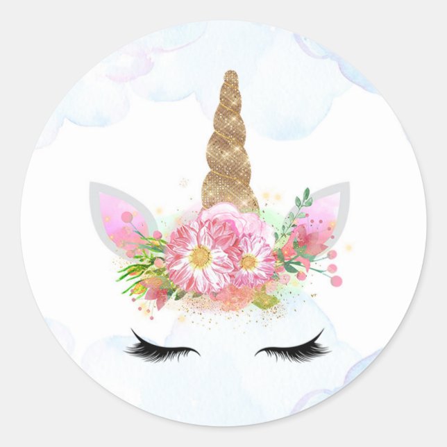 Sticker Unicorn (Devant)