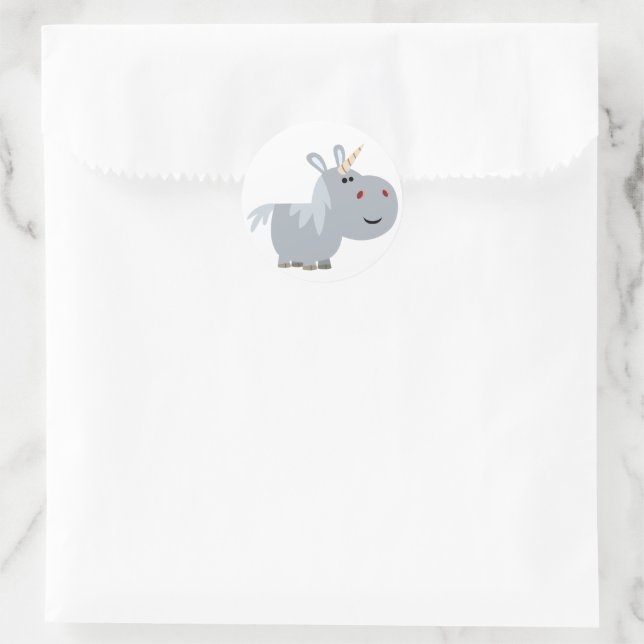 Sticker Unicorn Carton Inscrutable (Sac)