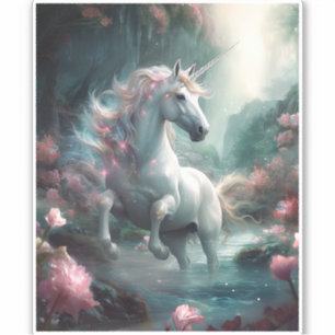 Sticker Unicorn Imaginaire Art