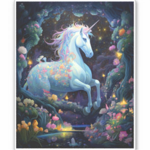 Sticker Unicorn Imaginaire Art