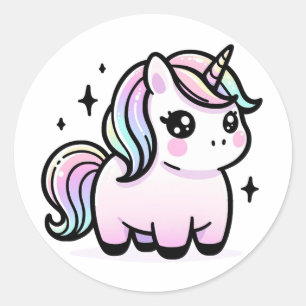 Sticker Unicorn mignon