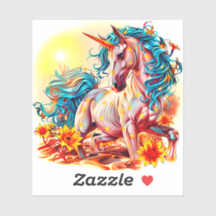 Sticker Unicorne
