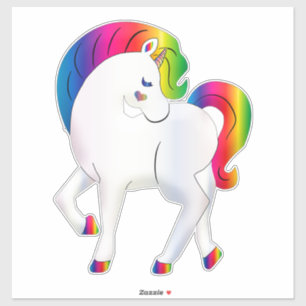 Sticker Unicorne