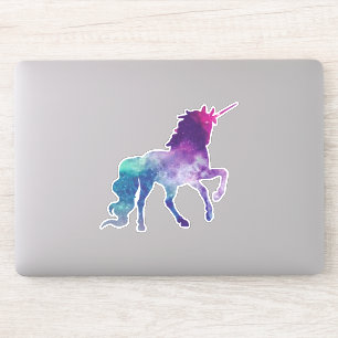 Sticker Unicorne Ciel Rose