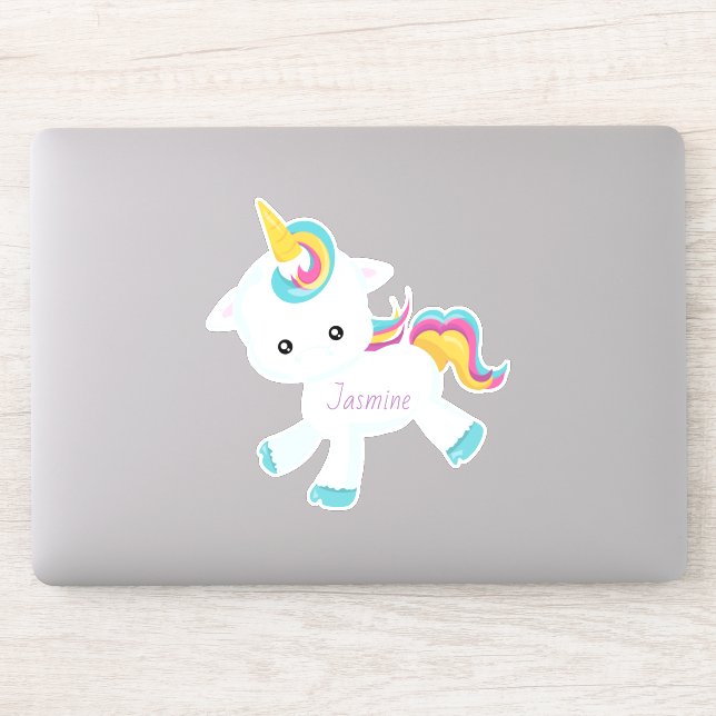 Sticker Unicorne magique (Ordinateur)