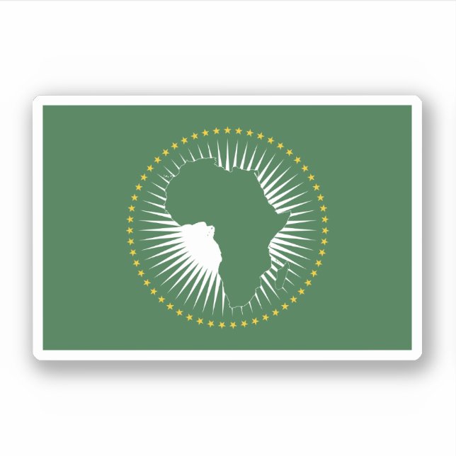 Sticker Union africaine (Devant)