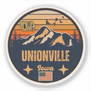 Sticker Unionville, Iowa